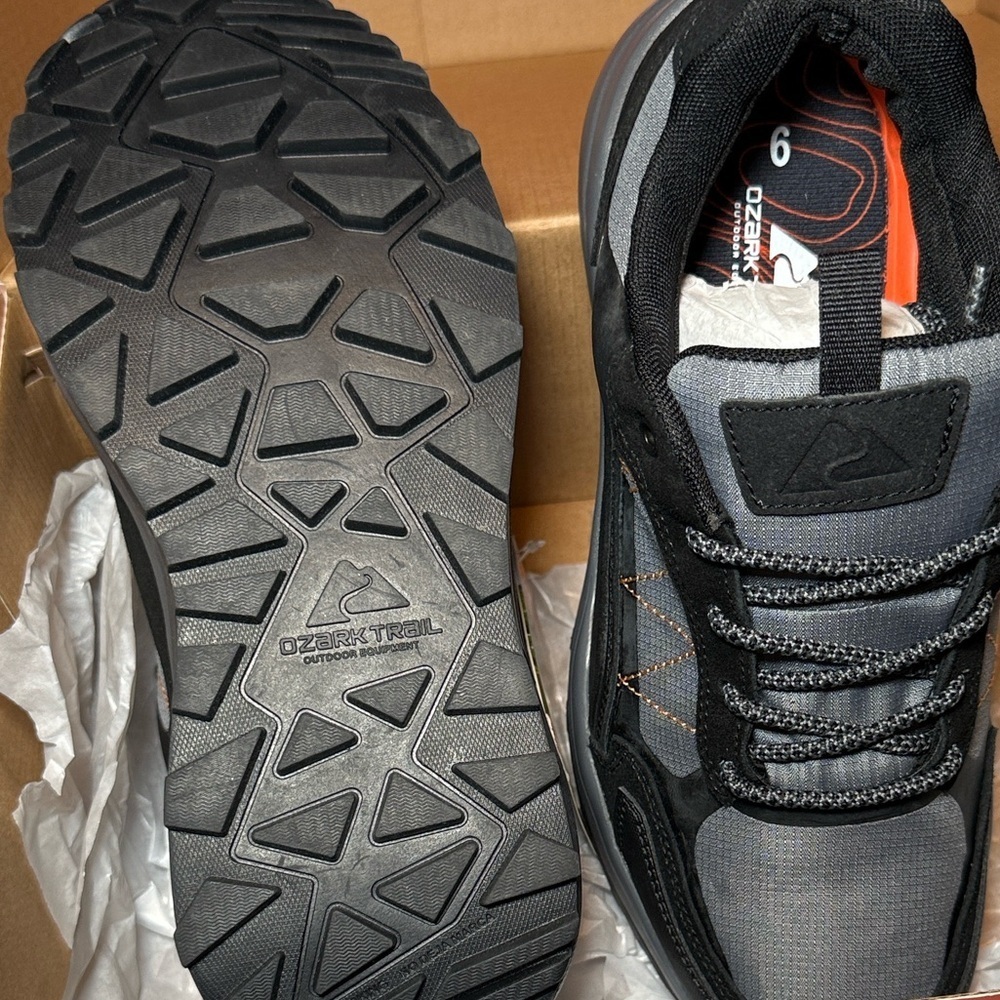 NEW Ozark Trail Men's Waterproof Hiking Shoes Low Top Off The Grid Size 7 - Picture 5 of 16